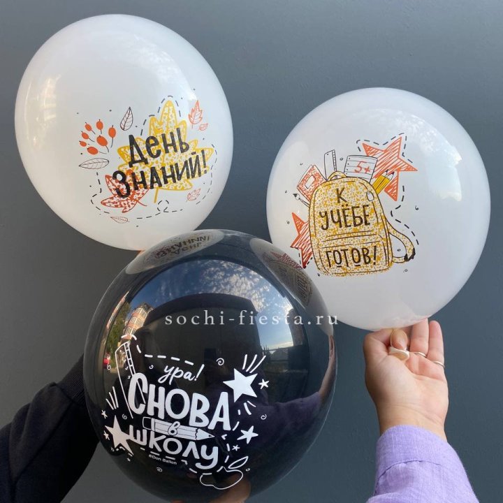 Воздушный шар к 1 сентября в Кирове