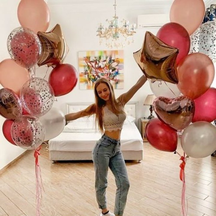 Фонтаны шаров "Селебрити" в Кирове