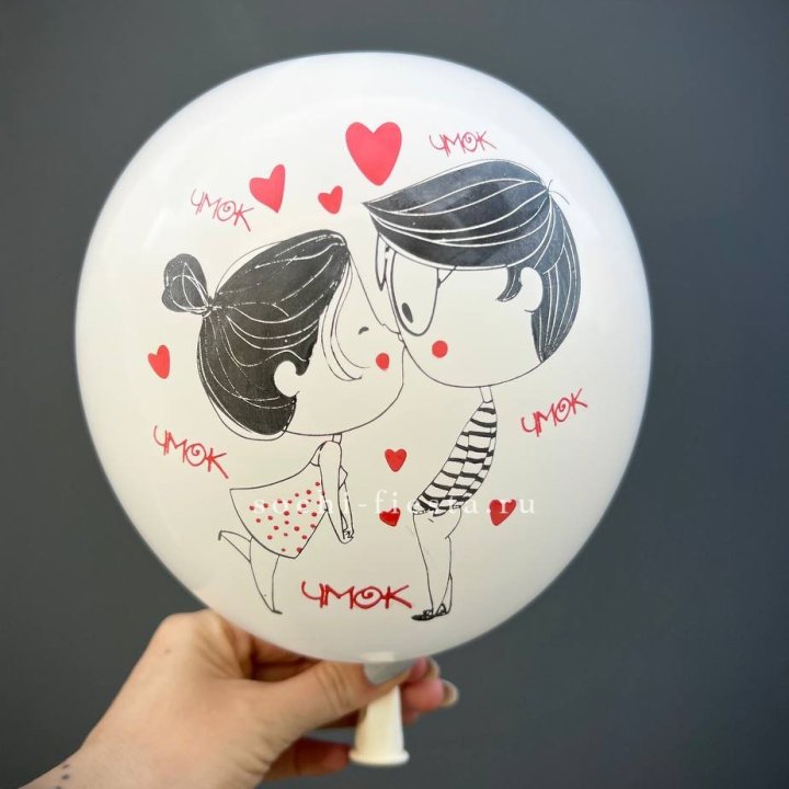 Гелиевый шар для влюблённых в Кирове