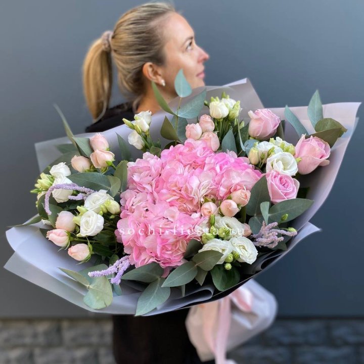 Дизайнерский букет "Кристал" в Кирове