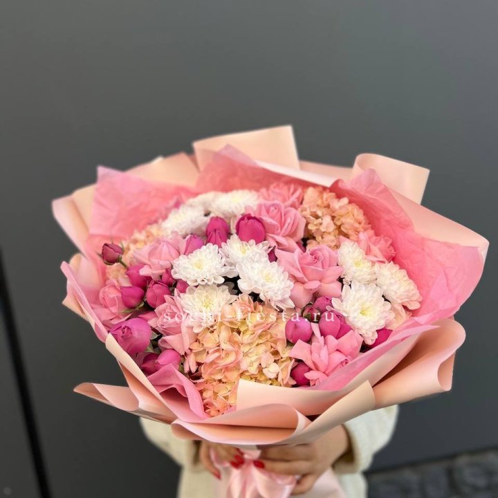 Букет "Нежное послание" в Кирове