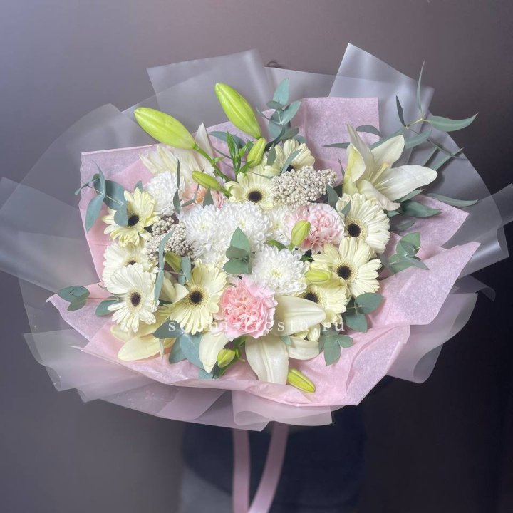 Букет "Нежная савана" в Кирове