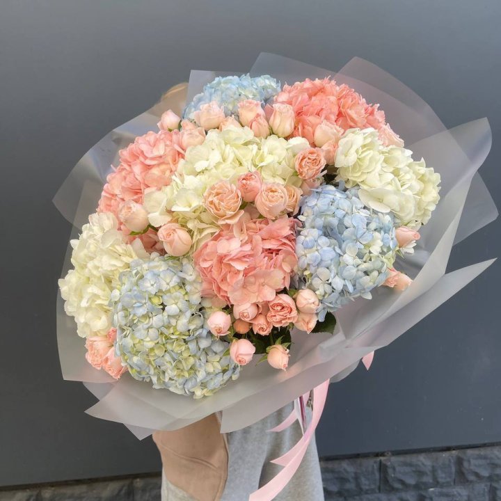 Дуо гортензии и бомбастик в Кирове