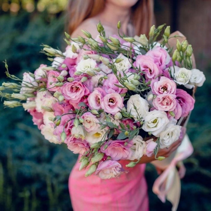 Букет эустом №1  в Кирове