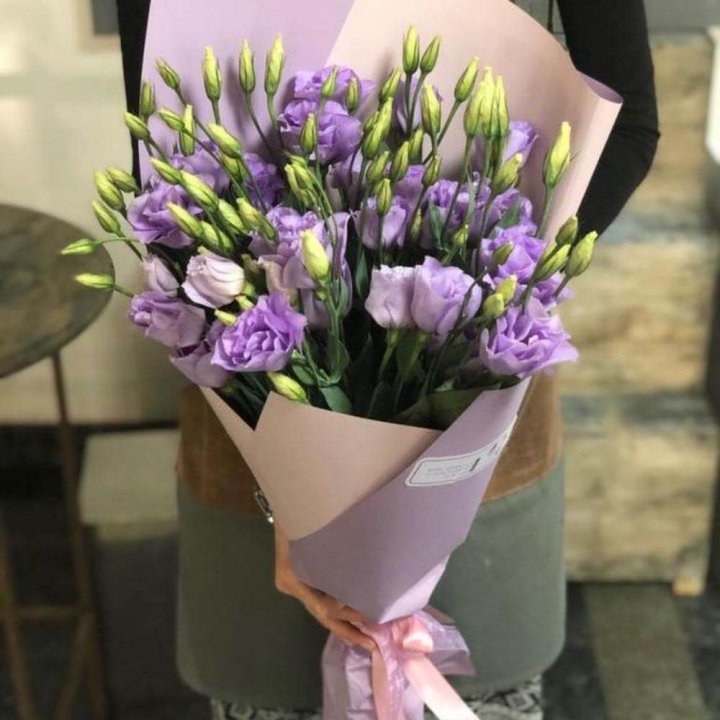 Букет эустом "Лило" в Кирове