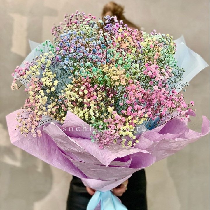 Радужные гипсофилы №2 в Кирове