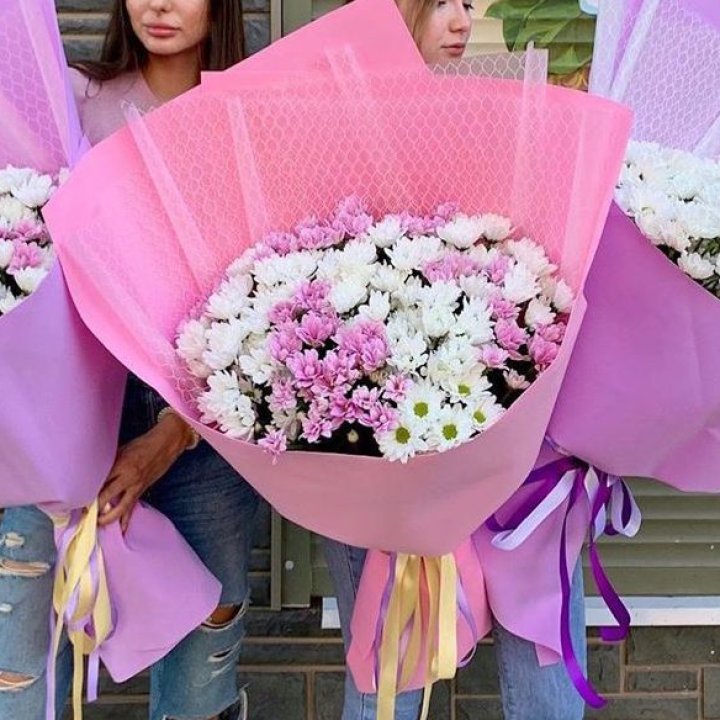 Букет хризантем №3 в Кирове