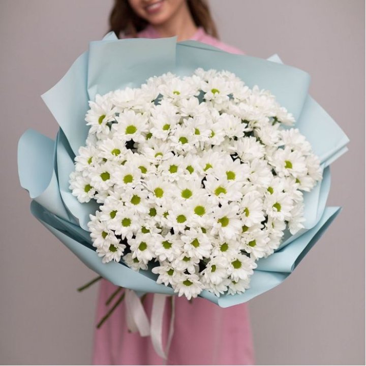  Букет хризантем "Бон-бон" в Кирове
