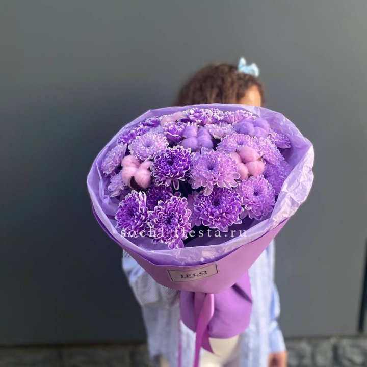 Хризантемы с хлопком в Кирове