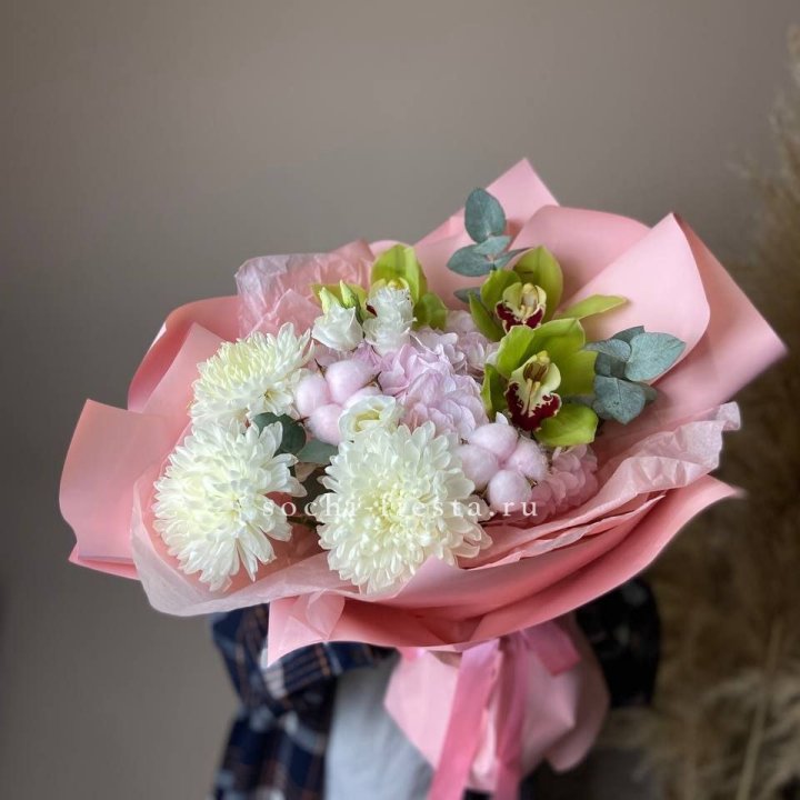  Букет с орхидеями "Вита" в Кирове