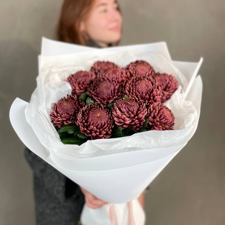 Букет хризантем "Касиопия" в Кирове