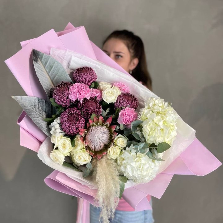 Дизайнерский букет №17 в Кирове