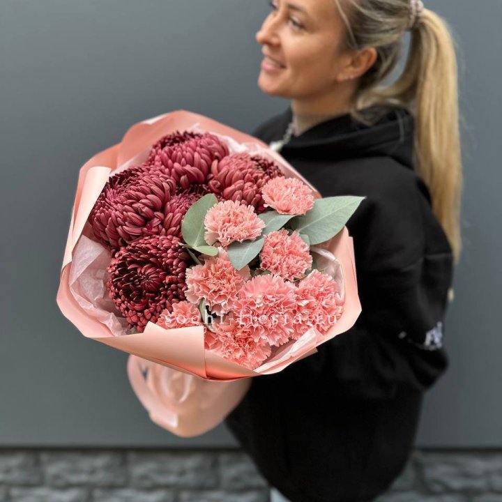 Дуо диантусы и бигуди в Кирове