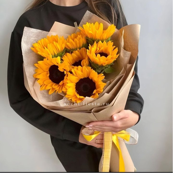 Букет из подсолнухов в Кирове
