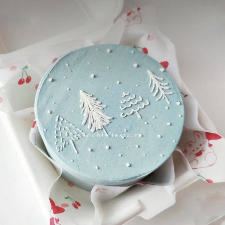 Бенто-торт "Елки" в Кирове