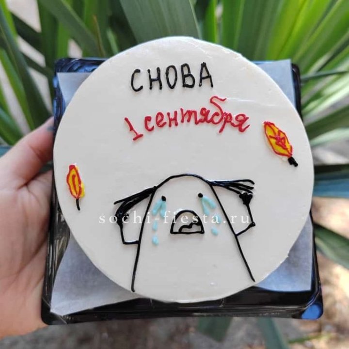 Бенто-торт "Не опять, а снова..." в Кирове