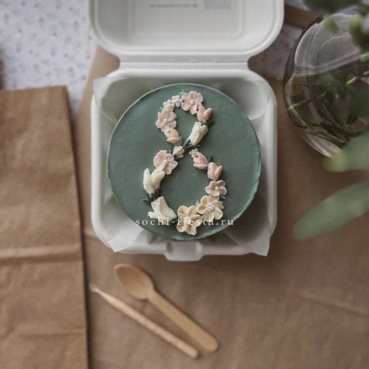 Бенто-торт "8 марта" green  в Кирове