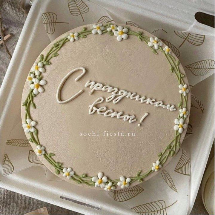 Бенто-торт "C праздником весны!"  в Кирове