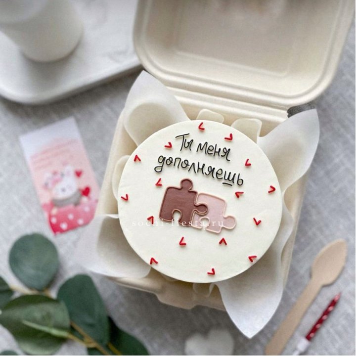 Бенто-торт "ТЫ меня дополняешь"  в Кирове