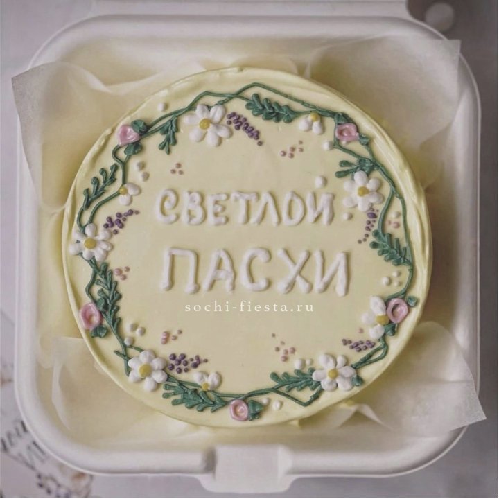 Бенто-торт "Светлой Пасхи" 2 в Кирове