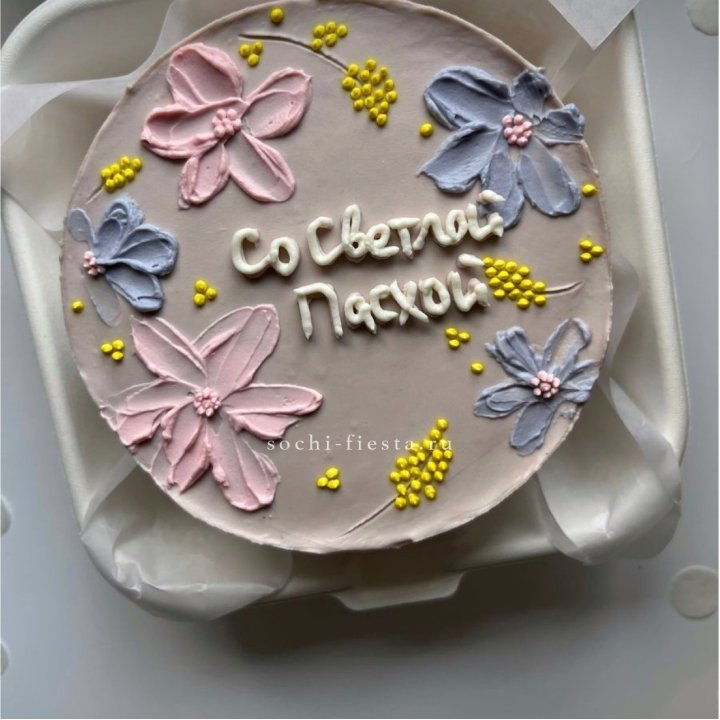 Бенто-торт "Светлой Пасхи" 3 в Кирове