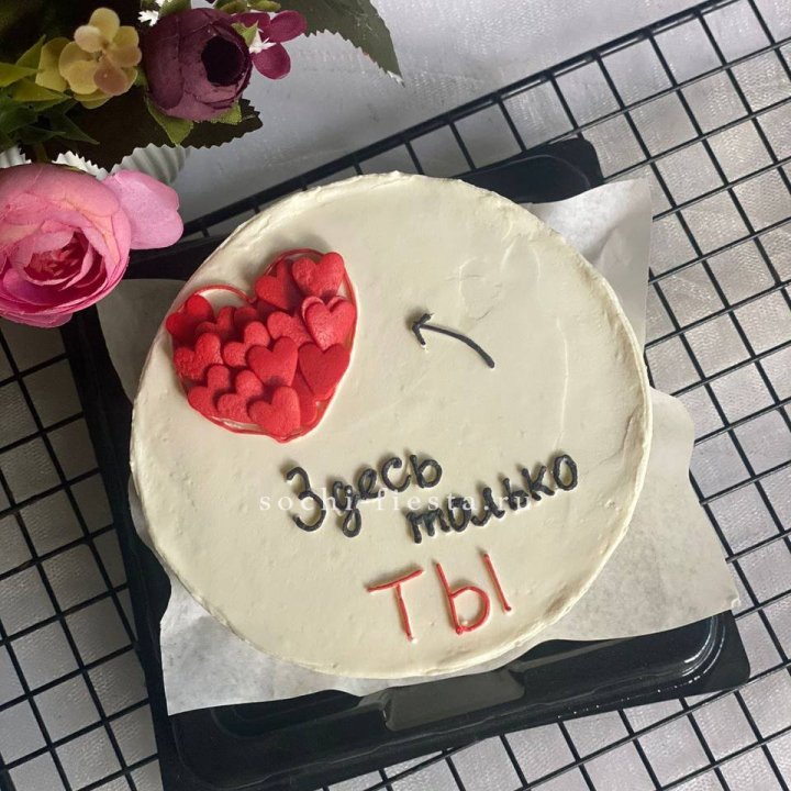 Бенто-торт "В моем сердце только ты"  в Кирове
