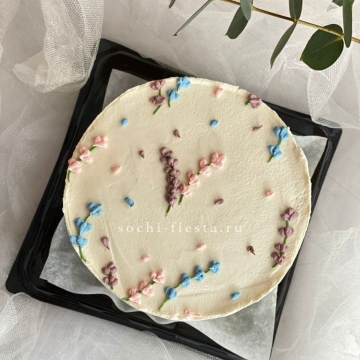 Бенто-торт "Лаванда" в Кирове