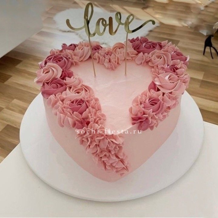 Торт "Сердце" 10 в Кирове