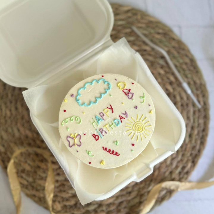 Бенто-торт "С днем рождения!"  в Кирове