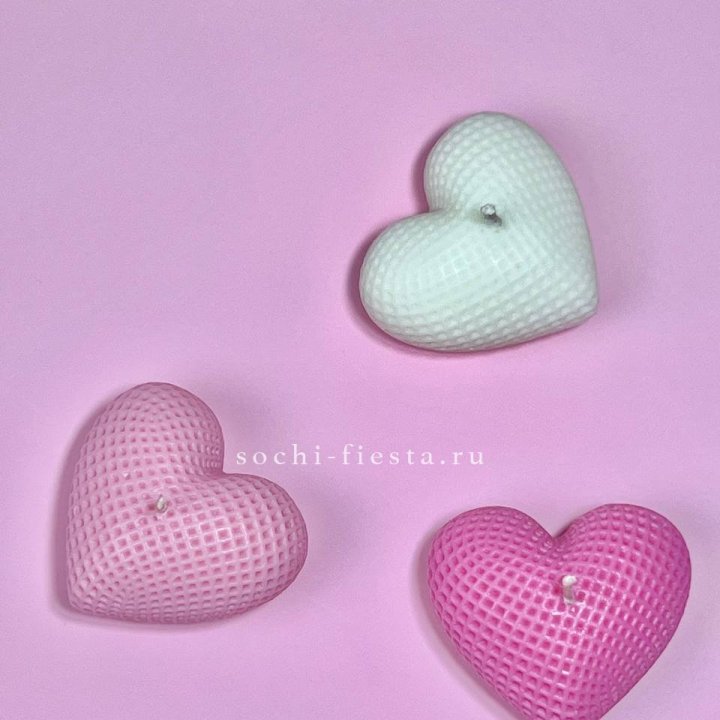 Набор свеч сердец в Кирове