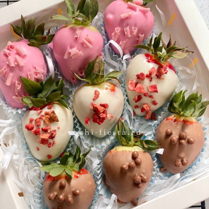 Клубника в шоколаде 9 ягод в Кирове