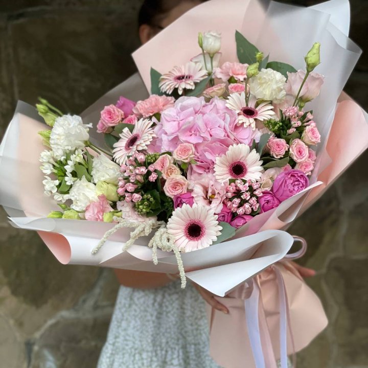 Авторский букет Пич в Кирове