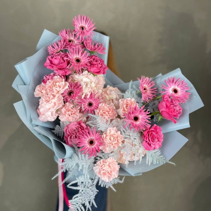 Дизайнерский букет "Свит хаер" в Кирове