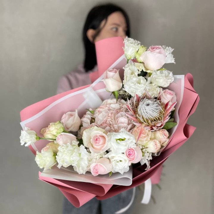 Дизайнерский букет №21 в Кирове