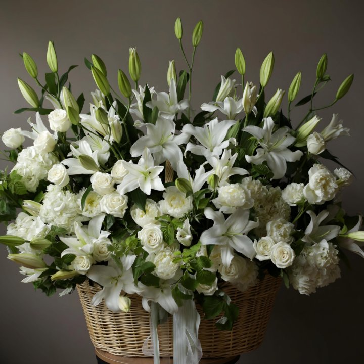 Цветочная корзина макси №3 в Кирове