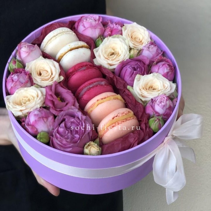 Цветочный бокс "Лаванди" в Кирове