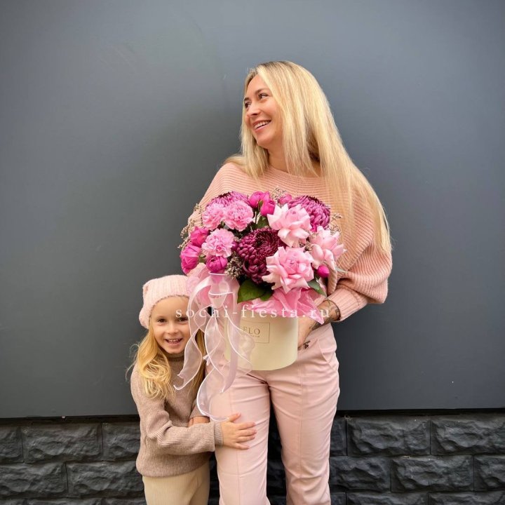 Цветочный бокс "Альба" в Кирове