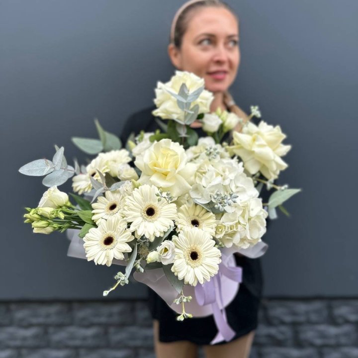 Цветочный бокс "Лавандовый сон" в Кирове