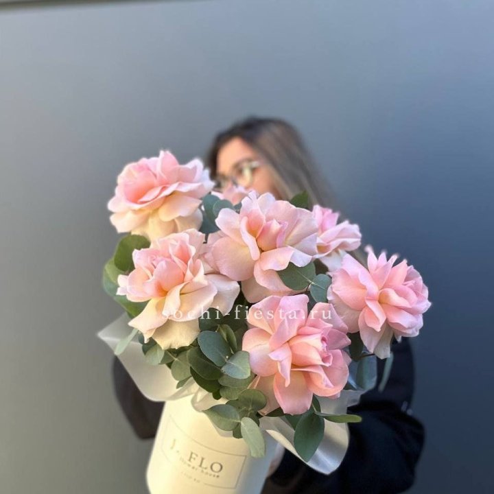 Французские роз в боксе в Кирове