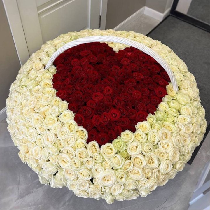 501 роза сердце в Кирове