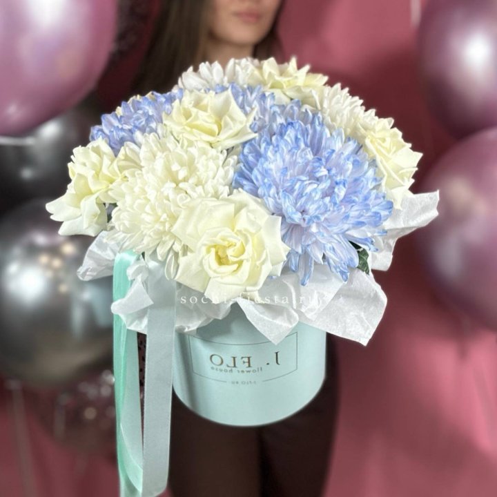 Коробка с цветами "Вольта" в Кирове