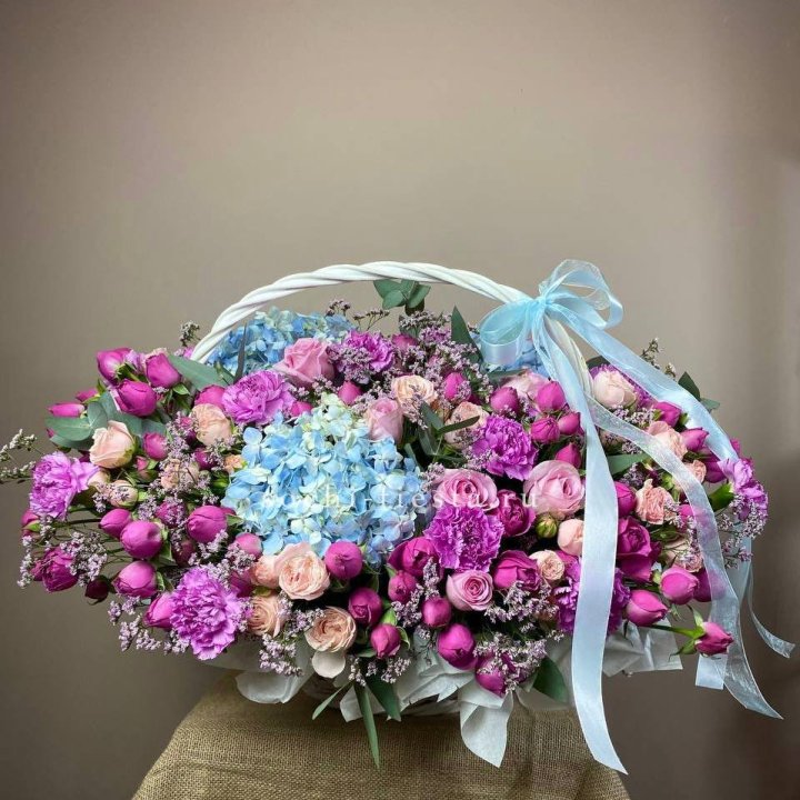 Авторская корзина "Лавандерия" в Кирове