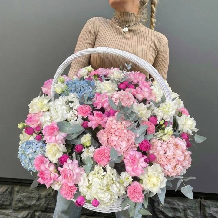 Цветочная корзина №3 в Кирове