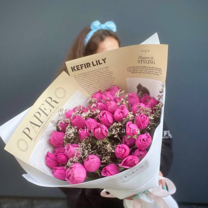 Пионовидные розы баблс №3 в Кирове