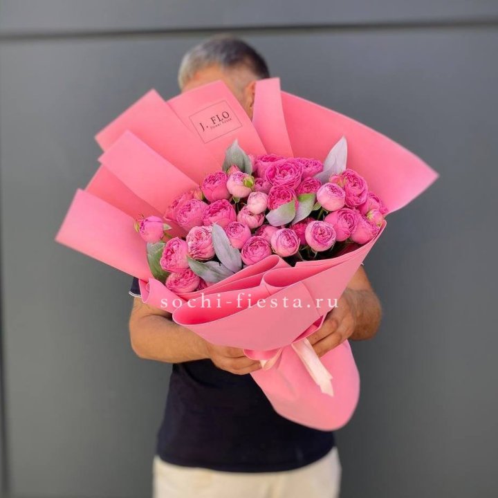 Пионовидные розы баблс №2 в Кирове