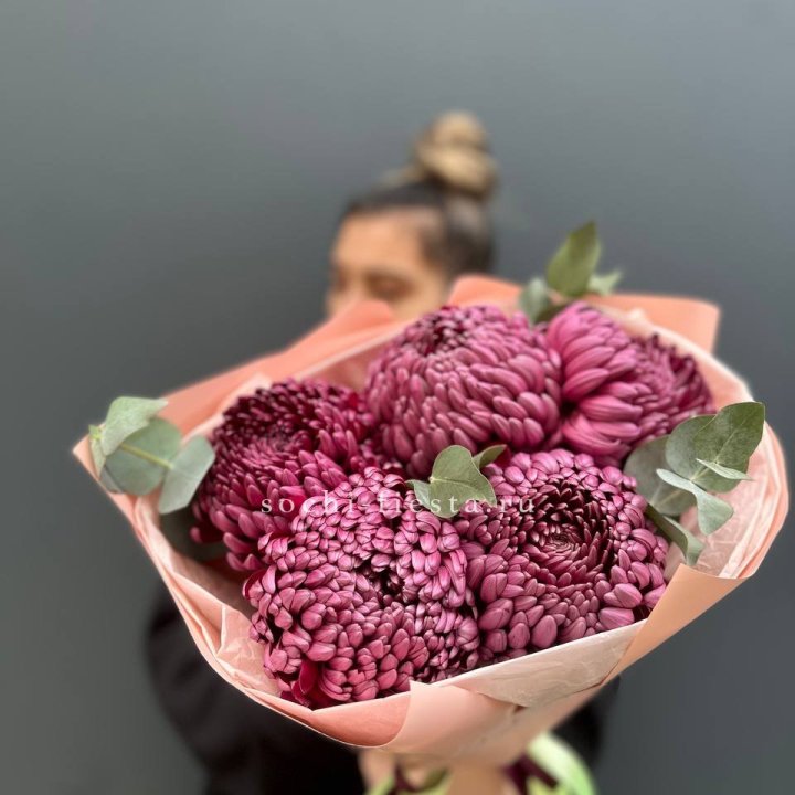 Хризантемы  Бигуди  в Кирове