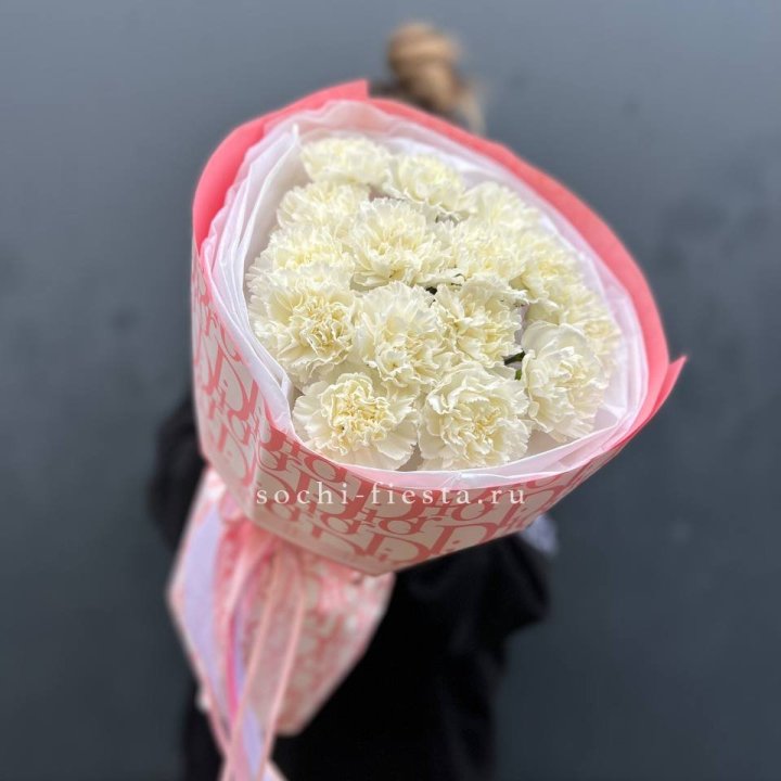 Белые диантусы №2 в Кирове