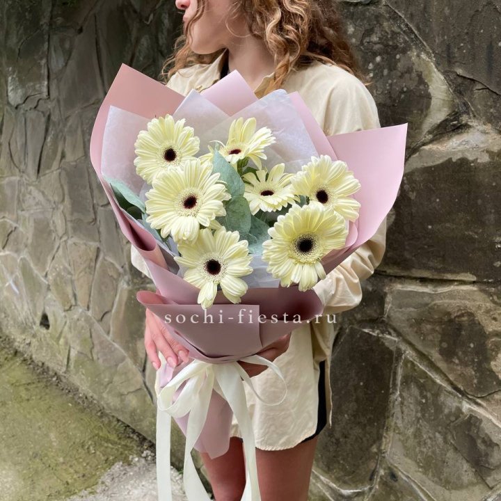 Букет голландских гербер  в Кирове