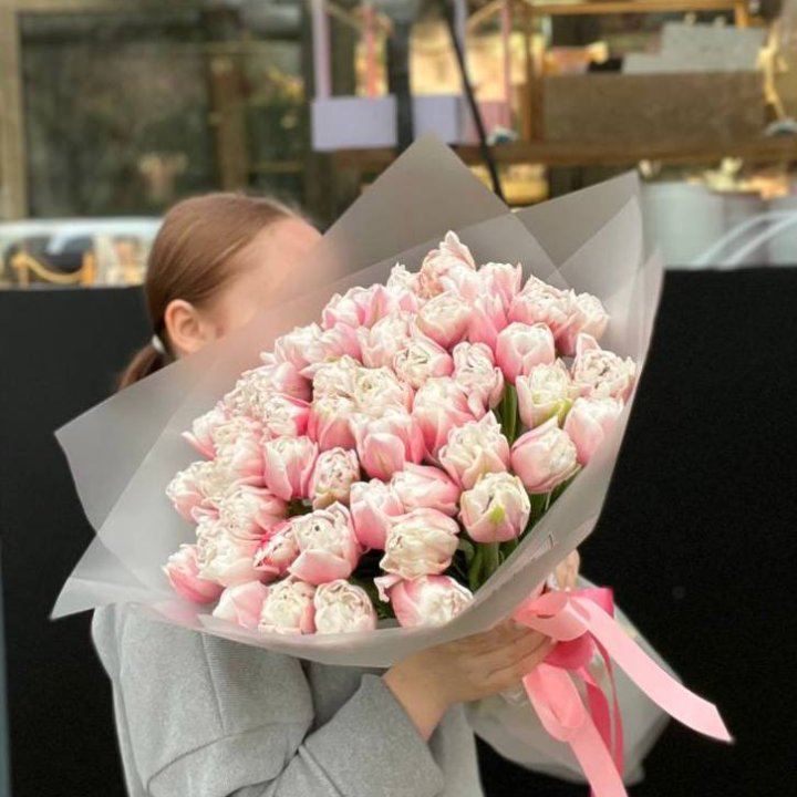 51 нежный тюльпан в Кирове