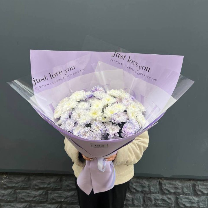 9 воздушных хризантем в Кирове